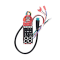 Miniatyrbillede 3 af 5: ForXiaomi M365 36V350W Elektrisk Scooter Controller Sæt Bluetooth Version Digital Display Meter