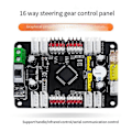 Miniatyrbild 4 av 5: 16-Kanal Styrväxel Kontrollmodul PWM Styrväxel Kontroller Robot Mekanisk Arm Drivrutin Pr