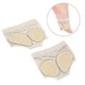 Miniatyrbillede 5 af 5: Fod Thong Udskiftning Ballet Mave Sokker Dans Klo Pad Sko, Kvinders Lyrisk Ballet Mave Fødder 1 Par (M