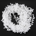 Miniatyrbild 2 av 5: 2x 20 Yard 10mm Pompom Trim Ball Fringe Ribbon Diy Sytillbehör Spets Vit