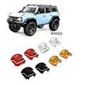 Miniatyrbilde 3 av 5: RC Bil Oppgradering Front og Bakaksel Bakdekselsett for 1/10 TRX4 HUANGBO R1001 R1002 R1003 RC Bil Til