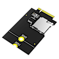Pikkukuva 1 / 5: SD-kortti TF SDHC SDXC NGFF Key B -sovitin (tukee USB-väylää, ei SATA-väylää)
