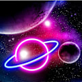 Miniatyrbild 2 av 5: 1 st Planet Neonskylt, LED