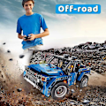 Miniatyrbild 4 av 5: Fjärrkontroll Byggsatser, STEM-leksaker för pojkar/flickor 6-12 år, Pedagogiskt byggset för Pickup eller Racingbilmodell, Bästa födelsedagspresenterna