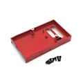 Miniatyrbillede 1 af 5: RC Bil Opgradering Front Bin Kredsløbskort Fastgørelsessæde Kit til 1/12 MN99S MN98 RC Bil Opgradering Dele Rød