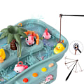 Miniatyrbild 4 av 5: Vatten Cirkulerande Fiskespel Brädspel Lekset Anka Fiskespel Leksak Elektronisk Leksak Fiskeset för Småbarn Pojke Flicka
