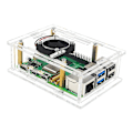 Miniatyrbilde 4 av 5: Akrylveske Gjennomsiktig Veske for Pi 5 B