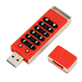 Miniatyrbild 5 av 5: Krypterad USB-enhet Säker Flash-enhet Förhindra dataläckage U Disk Auto Lock USB 3.1 för individuellt skydd Regering 32GB