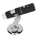 Miniatyrbillede 4 af 5: Trådløst digitalt mikroskop 50X?1000X 1080P Bærbart USB HD håndholdt mikroskop til Android Sort