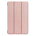 Pikkukuva 1 / 5: XYC Samsung Galaxy Tab A 10.1 (2019) SM-T510 Gylint Tab A 10.1 (2019) -kotelo, kolminkertainen telakka, ohut ja kevyt kotelo; SM-T515 Rose Gold