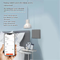 Miniatyrbilde 1 av 5: Tuya Smart Switch Wifi Og Rf Radiofrekvens Smart Bryter Enkel Null Brannlinje Universal 1 Bryter Grå