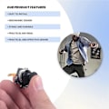 Miniatyrbild 2 av 5: VR-handkontroll 3D Analog Joystick för Oculus Quest 2 VR Reparationsdelar VR-tillbehör