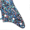 Miniatyrbilde 3 av 4: Gitartilbehør Elektrisk Gitar Pickguard Frontdeksel Elektrisk Gitar Pickguard Svart