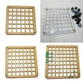 Miniatyrbillede 2 af 4: 6mm Transparent Akryl Plade Switch Tester Opbevaringsbase Til Cherry Mx Switch