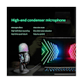 Miniatyrbillede 2 af 5: USB Kondensatormikrofon med støjreduktion USB Gaming Mikrofon til PC Computer Laptop Video