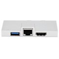 Miniatyrbillede 2 af 5: Dockingstation Hub til Microsoft Pro 9 8 X med 4K HD Multimedie Interface Fuld Funktion Type C Gigabit Ethernet 2 USB3.0 YEMMA
