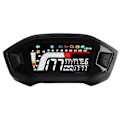 Miniatyrbillede 1 af 5: Universal Motorcykel LCD Digital Speedometer 13000RPM Baggrundslys Digital Odometer Tachometer til 1,2