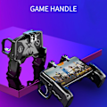 Miniatyrbillede 2 af 5: Spilcontroller Multifunktionel Hurtig Respons ABS Fire-finger Forbindelse Telefon Spil Trigger til Gaming