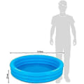 Miniatyrbillede 3 af 5: Intex - 59416np - Vandleg og Side - Krystalblå Pool - 1,14m X 25cm