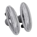 Miniatyrbillede 1 af 4: Bil Sidemarkeringslys Skærmlys Repeater Lampe Indikator Til Square Juke Leaf Note Micra March Ju