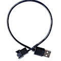Miniatyrbilde 3 av 4: 5 stk. USB til datamaskin CPU-viftekabel USB til 4-pinners vifteadapterkabler 5V 50 cm datamaskin vifte strømkabel