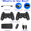 Miniatyrbillede 5 af 5: Trådløs Retro Spillekonsol, Retro Play Game Stick, Nostalgi Stick Spil, 4K HDMI Output, Plug and Play Videospil Stick Indbygget 12000+ Spil (64G)