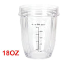 Miniatyrbilde 4 av 5: Erstatningskopp for Blender, Blender Erstatningsdeler, Blenderkopper (18Oz/530Ml)