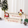 Miniatyrbillede 2 af 5: Julekalender i Træ - Juletræspynt - Nedtælling til Jul - Julemand