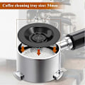Miniatyrbilde 3 av 5: Silikonrengjøringsskive 4 STK Espresso Backflush for espressomaskiner Kompatibel med rengjøringstabletter