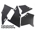 Miniatyrbilde 1 av 5: 4 stk. Fender Liner Guard Splash Seals Klips 5373535150 Passer for 4 Runner FJ Cruiser