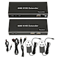 Miniatyrbilde 1 av 5: 60m KVM Extender Multifunksjonell 1080P 60Hz HD Multimedia Interface KVM USB Extender for TV DVD-spiller PC 100?240V