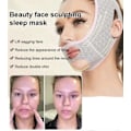 Miniatyrbilde 3 av 5: Pakke med 2 Beauty Face Sculpting Sleep Mask, V-Line Ansikts Slanke Maske, Hakestropp, Ansiktsløftbelte, Ansiktsstrammende Hudmaske, Beauty Halsmasker for