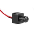 JTG LED Lysdæmperkontakt 12V DC PWM Lysdæmper Justerbar Kontroller til Autocamper Båd Trailer Varevogn, til Dæmpbart LED Lys, Halogen, Glødepære, Enkelt-c