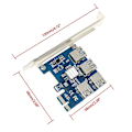 Miniatyrbild 5 av 5: PCI-Express 16x Slots Riser Card PCI-e 1x Till Extern 16x PCI-e USB 3.0 Adapter