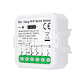 Miniatyrbilde 2 av 5: Tuya WiFi Smart Switch Modul med Fjernkontroll Smart Hjem DIY Bryter Relé Fungerer med Alexa