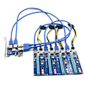Miniatyrbild 2 av 5: PCI-Express 16x Slots Riser Card PCI-e 1x Till Extern 16x PCI-e USB 3.0 Adapter