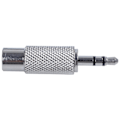 Miniatyrbillede 5 af 5: 1 stk 3,5 mm Stereo Han til RCA Mono Hun Audio Adapter, sølv & 1 stk E27 Smart Kontrollampe Led