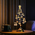Miniatyrbilde 5 av 5: Julebordlampe, juletre LED-lys dekorativ bordlampe - Stil 4