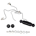 Miniatyrbillede 3 af 5: Magnetisk akustisk pickup til guitar Sort