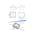 Miniatyrbillede 3 af 5: Indlejret 2D stregkodescanner USB QR stregkodelæser RS232 TTL interface kiosk lille fast installation stregkodeprinter