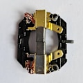 Miniatyrbilde 4 av 5: Karbonbørsteholder med børster for Dewalt batteridrill DCD730 DCD735 DCD780 DCD7 - Kjøp nå!