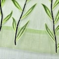 Pikkukuva 3 / 5: Willow Voile -tylli-ikkunaverho, läpikuultava voile-paneeliverho, 100 cm x 200 cm (Vihreä B)