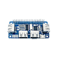 Miniatyrbild 4 av 5: 4 Portars USB Hub Hat För Zero/Zero W/3b/3b+ Expansionskort USB Till Uart För Seriell Felsökning Hub