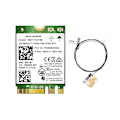 Pikkukuva 1 / 5: 8260 8260ngw Wifi-kortti + 2 x antenni 2.4g/5ghz 867m Bluetooth 4.2 Ngff M.2 Wifi Langaton Korttimoduuli Fo