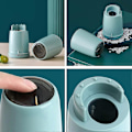 Miniatyrbild 5 av 5: Automatisk Tandpetare Dispenser Portabel Tandpetarhållare Tandpetare Fodral Plast Tandpetarhållare Automatisk Tandpetarhållare Portabel, P