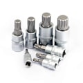 Miniatyrbild 1 av 4: Hylsnyckelsats 4-16 mm Multitand XZN-hylsnyckelsats 8 delar M4 - M16, specialhylsa