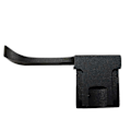 Miniatyrbilde 5 av 5: Metall Hot Shoe Tommelgrep for Fujifilm XPRO1 X-PRO2 X-M1 X-E2S X-E2 X-E1 X-A3 X-A2
