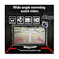Miniatyrbillede 5 af 5: Bærbar Trådløs CarPlay Skærm Dash Mount, 7 Tommer Touchscreen Bilstereo Bluetooth, FM Bilradio, Bagkamera, USB