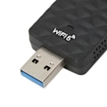 Miniatyrbillede 3 af 5: WiFi 6 Adapter AX1800M 5Ghz/2.4Ghz USB3.0 High Gain Antenne Plug and Play WiFi Dongle til Win 11 10 Desktop Laptop