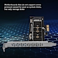 Pikkukuva 3 / 5: PCIE-M2-sovitin PCI Express 3.0 X1 NVME SSD M2 PCIE -korotussovitin, tukee 2230 2242 2260 228